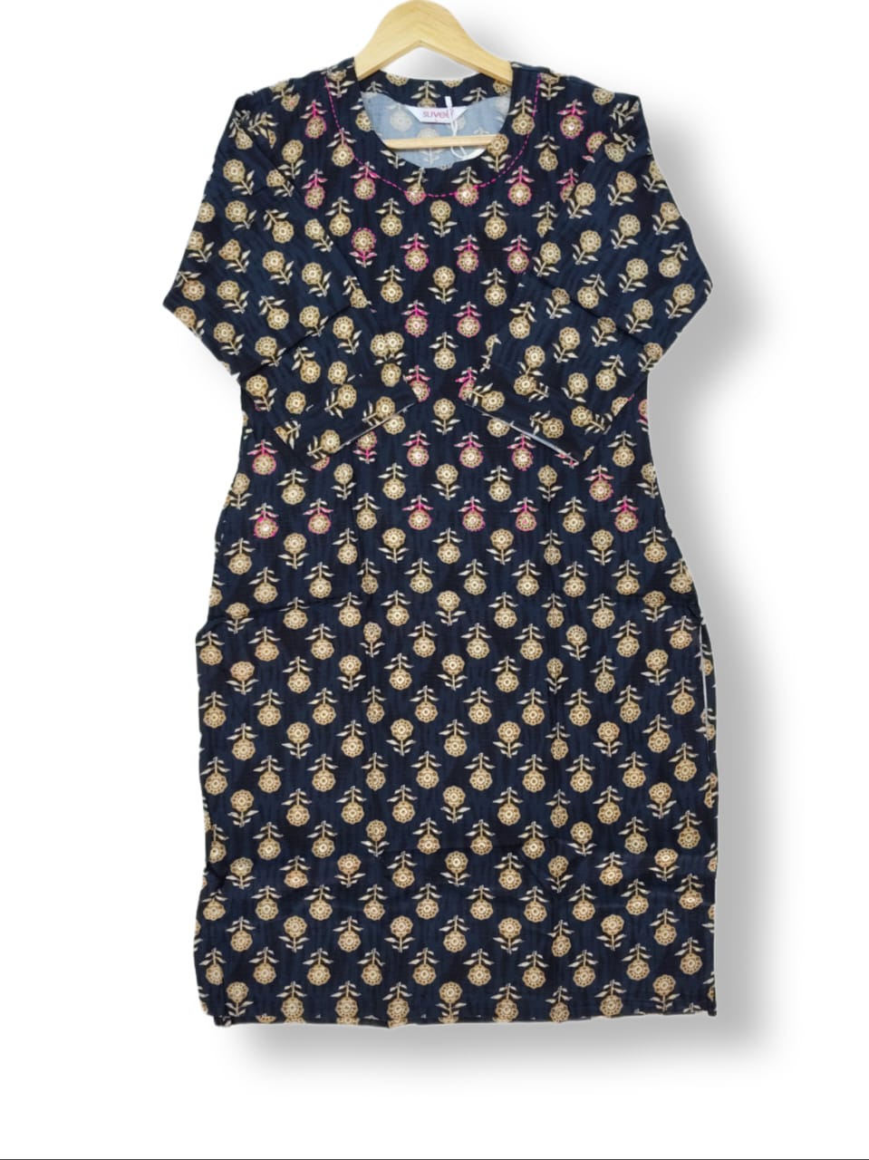 PRINTED RAYON & MODAL SILK KURTI